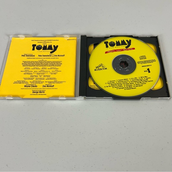 The Who's Tommy Original Cast Recording CD - Picture 3 of 7